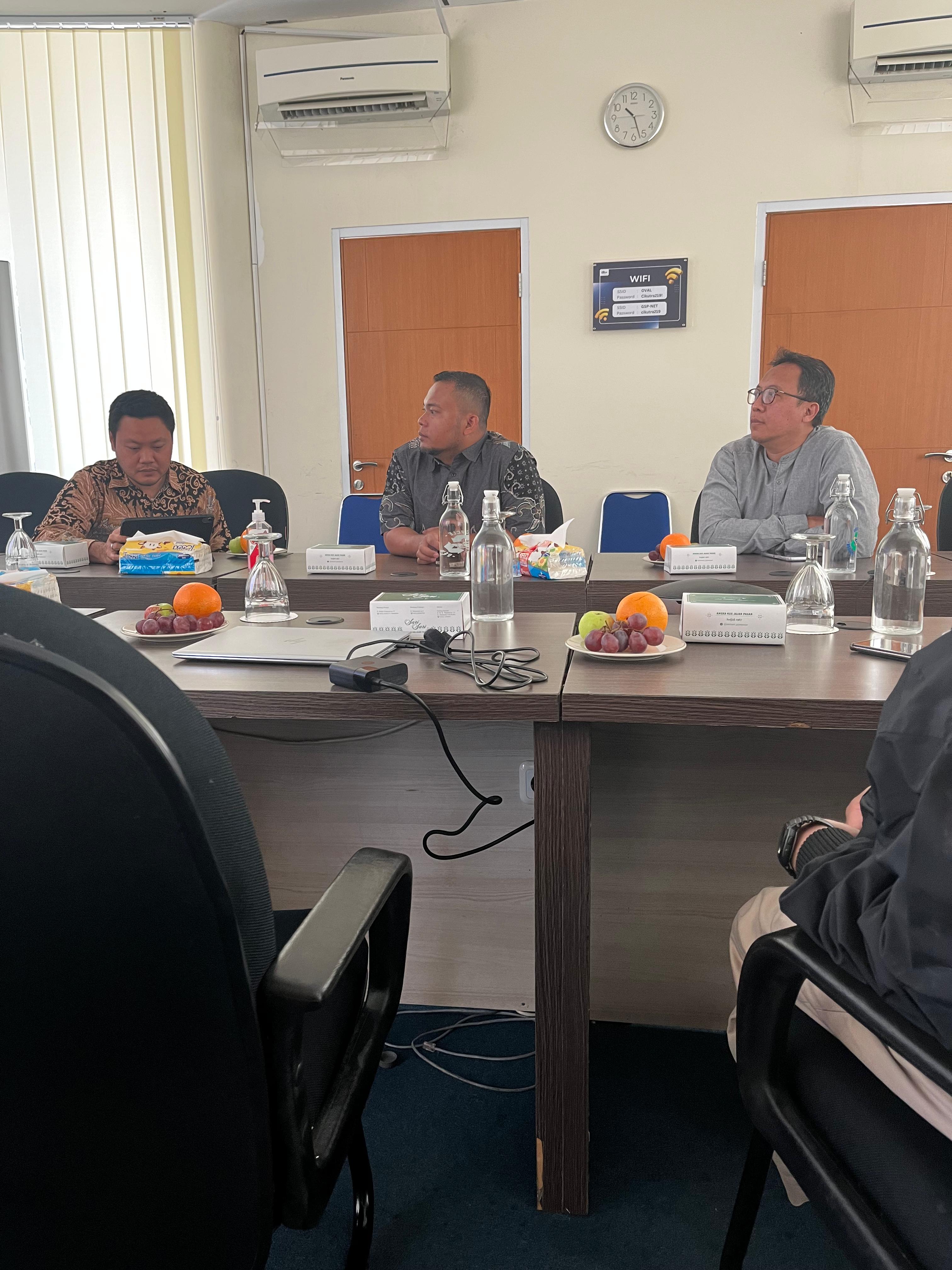 MEETING APLN DAN GSP TERKAIT PENGELOLAAN DATA CENTER DAN PENGEMBANGAN KERJA SAMA, Jumat 29 Agustus 2025,