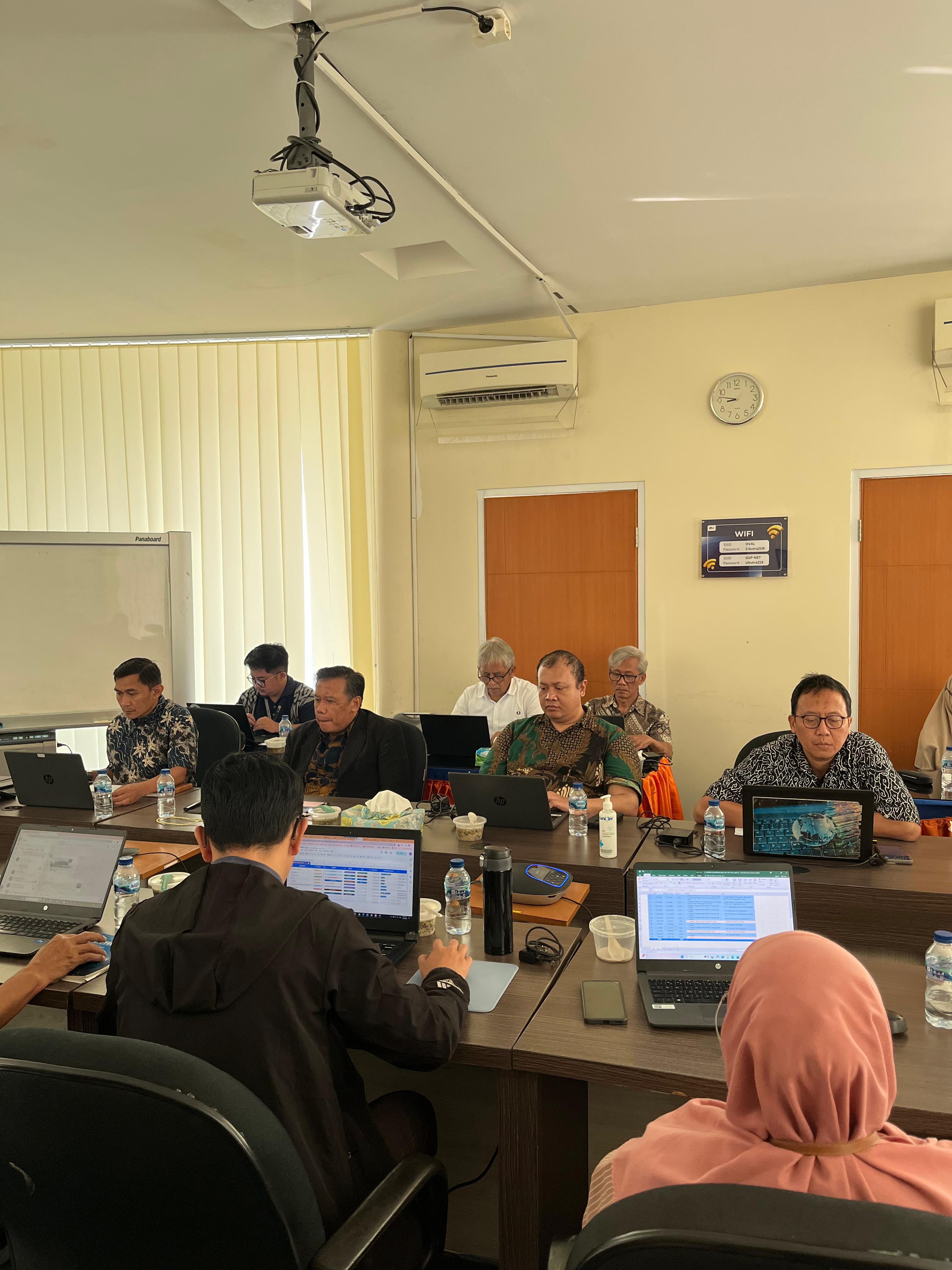 Rapat Kerja Triwulan I PT. Gerbang Sinergi Prima, Rabu 16 April 2025