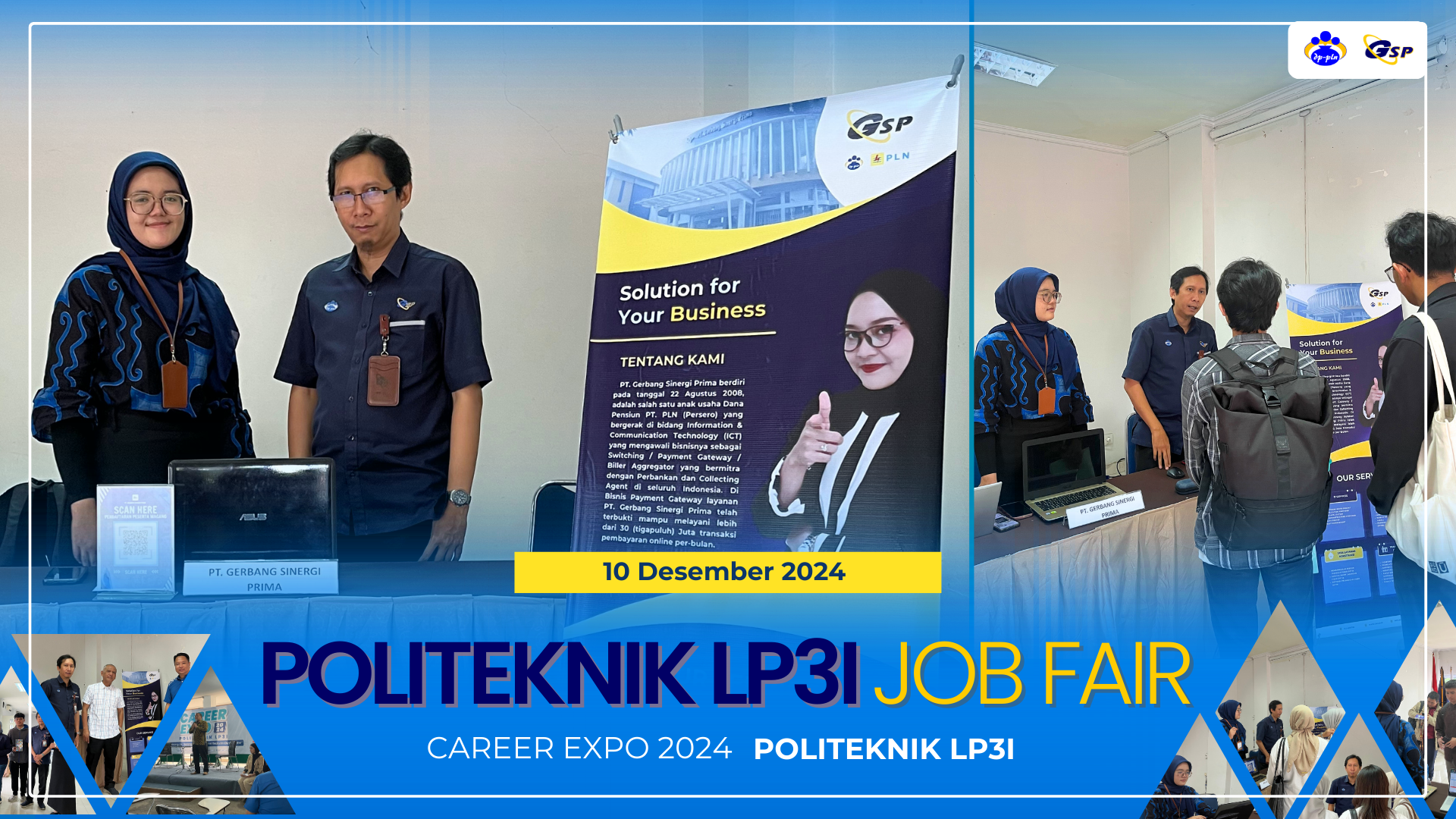 GSP Siapkan Peluang Karier bagi Talenta Muda di Career Expo Politeknik LP3I 2024