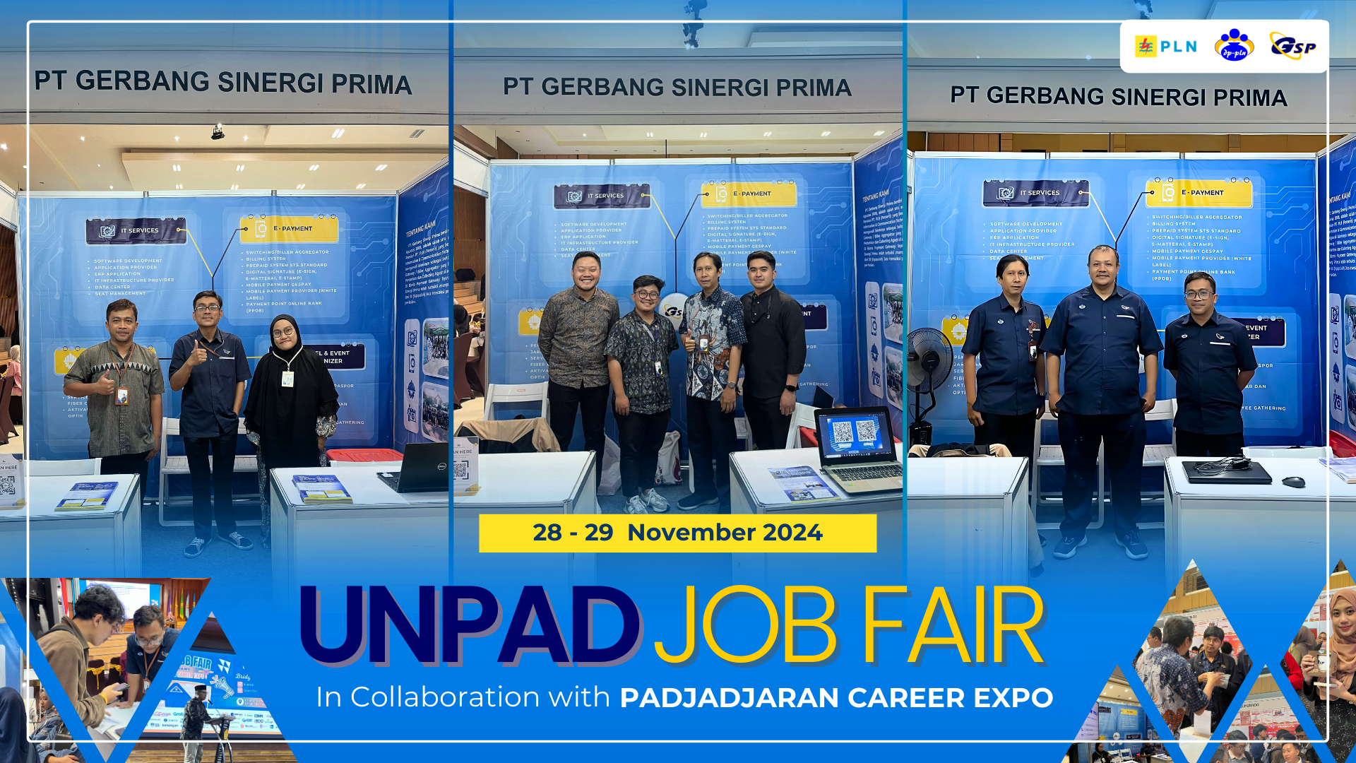 Perluas Kesempatan Karier, GSP Hadir di UNPAD Job Fair 2024
